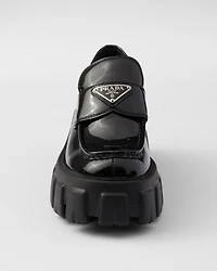Monolith patent leather loafers