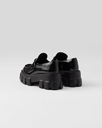 Monolith patent leather loafers
