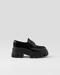 Monolith patent leather loafers