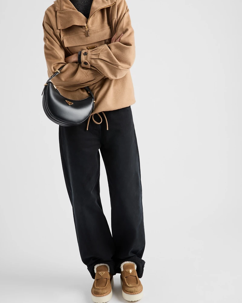 Suede loafers