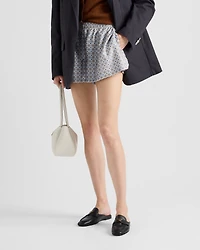 Leather slippers