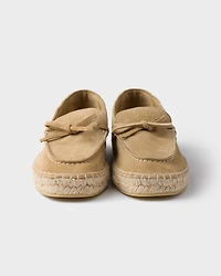 Suede espadrilles