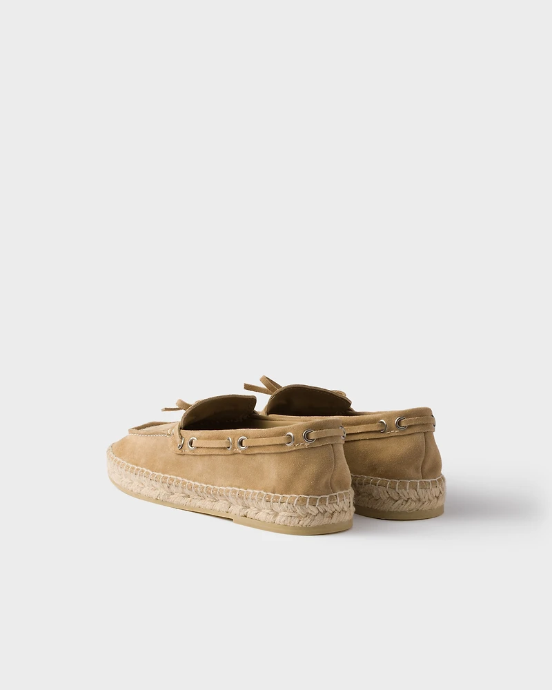 Suede espadrilles
