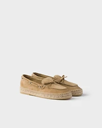 Suede espadrilles