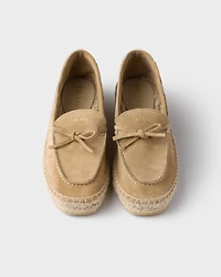 Suede espadrilles