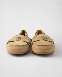 Suede loafers