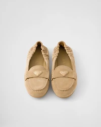 Suede loafers