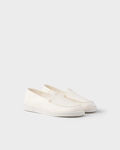 Leather loafers