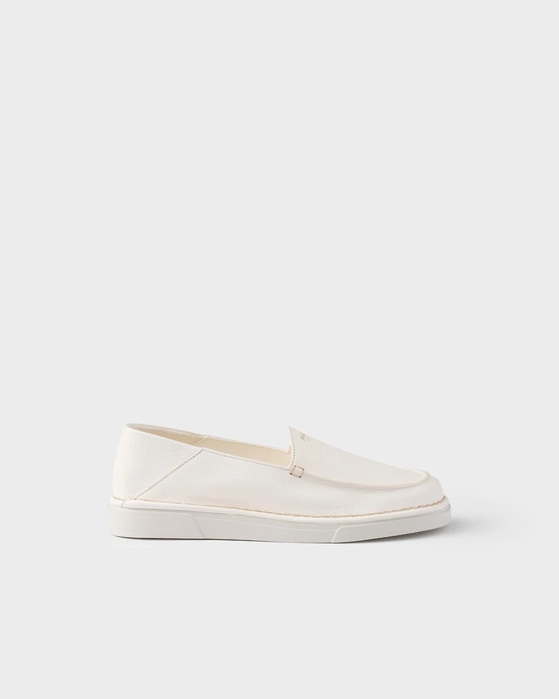 Leather loafers
