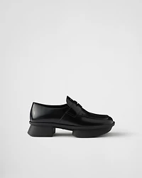 Equal brushed leather loafers