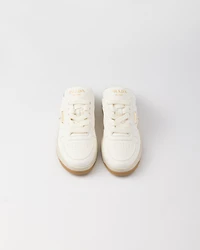 Nappa leather sneaker mules
