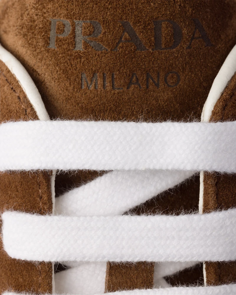 Suede sneakers