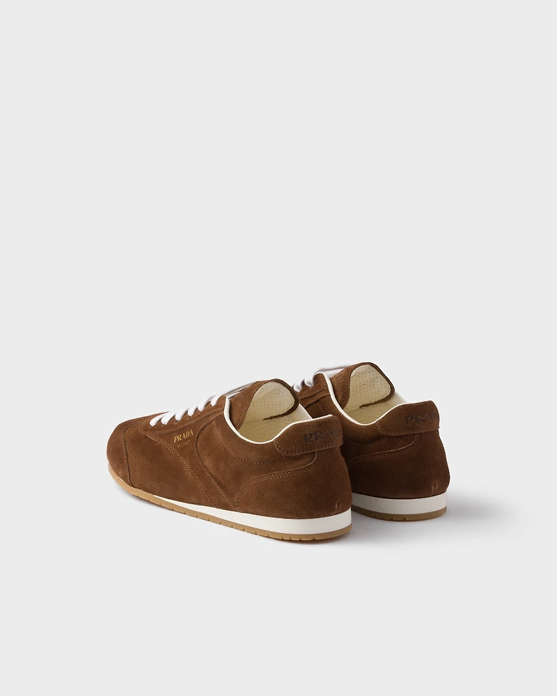 Suede sneakers