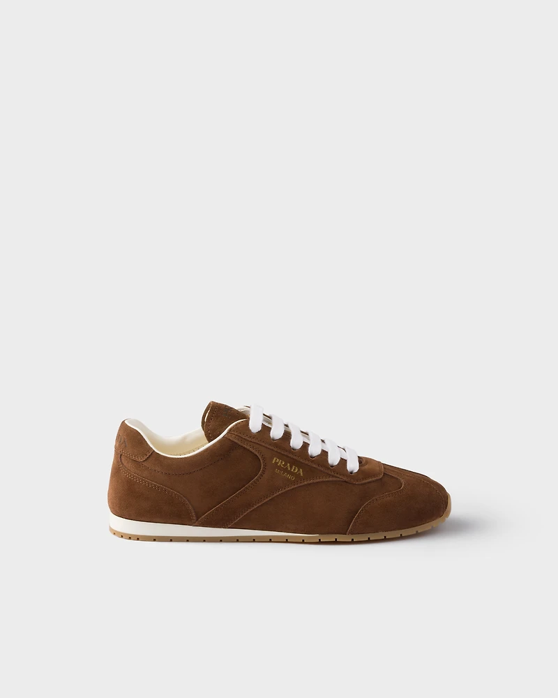 Suede sneakers