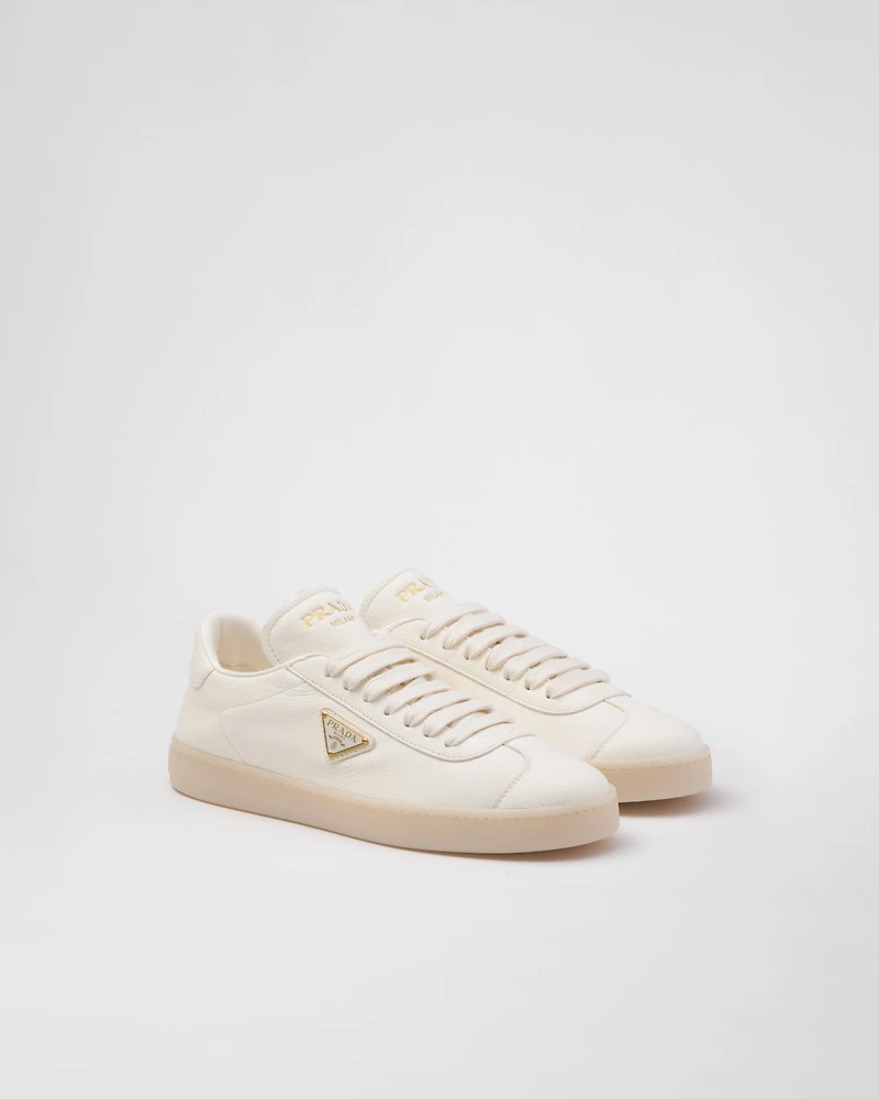 Leather sneakers