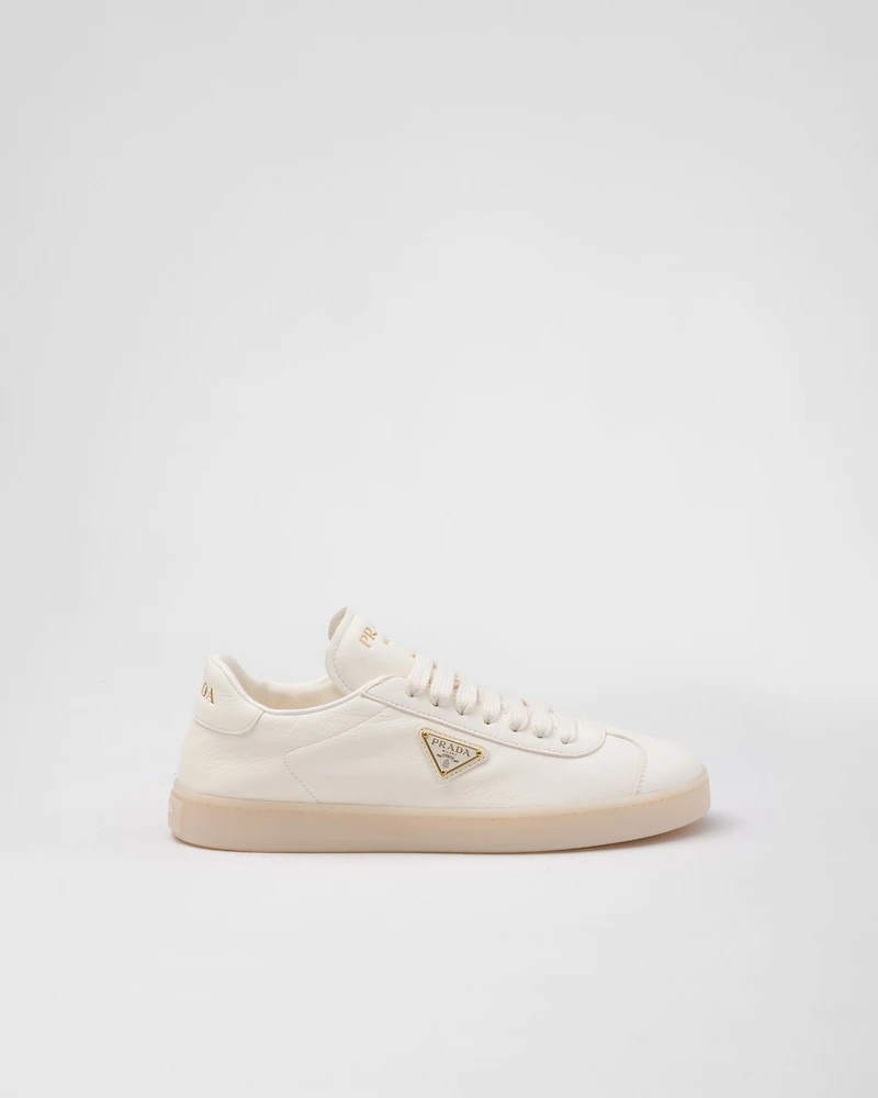 Leather sneakers