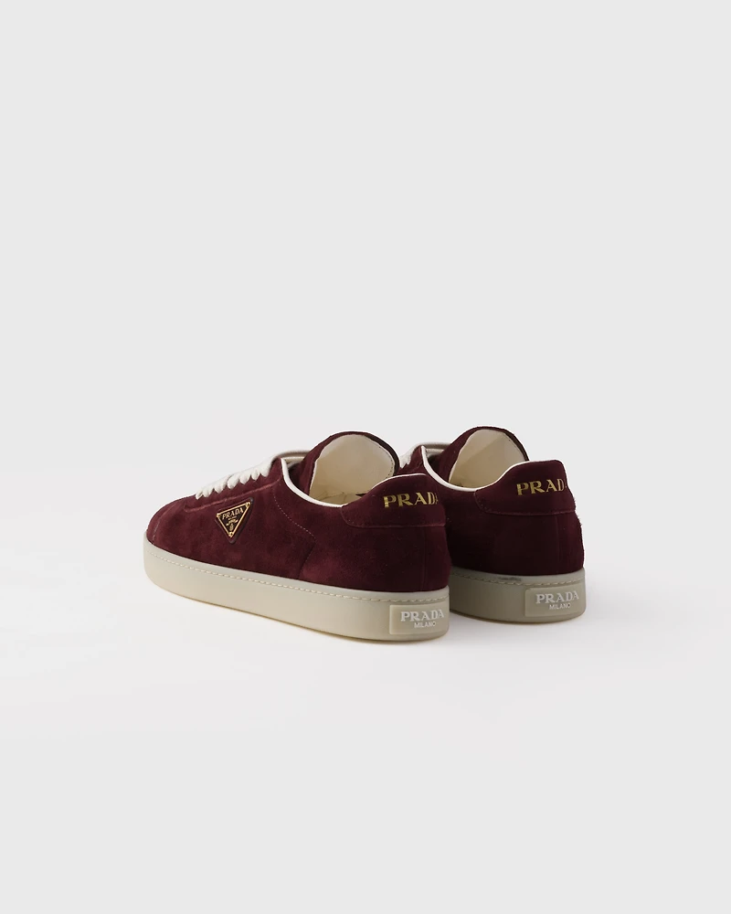Suede sneakers