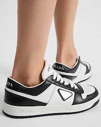 Downtown perforated leather sneakers