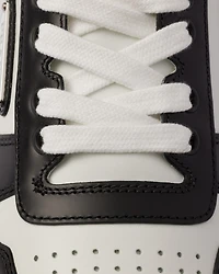 Downtown perforated leather sneakers