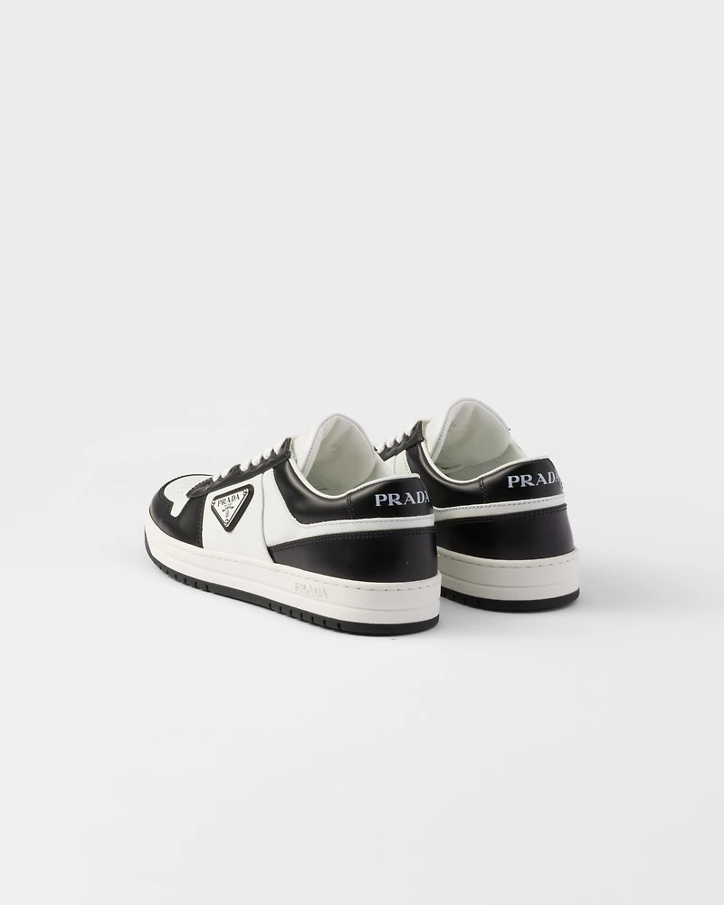 Downtown perforated leather sneakers