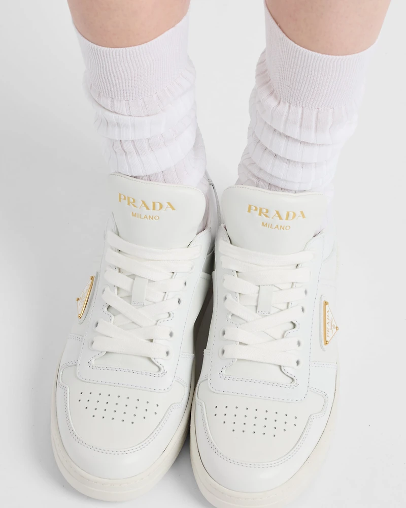 Downtown leather sneakers