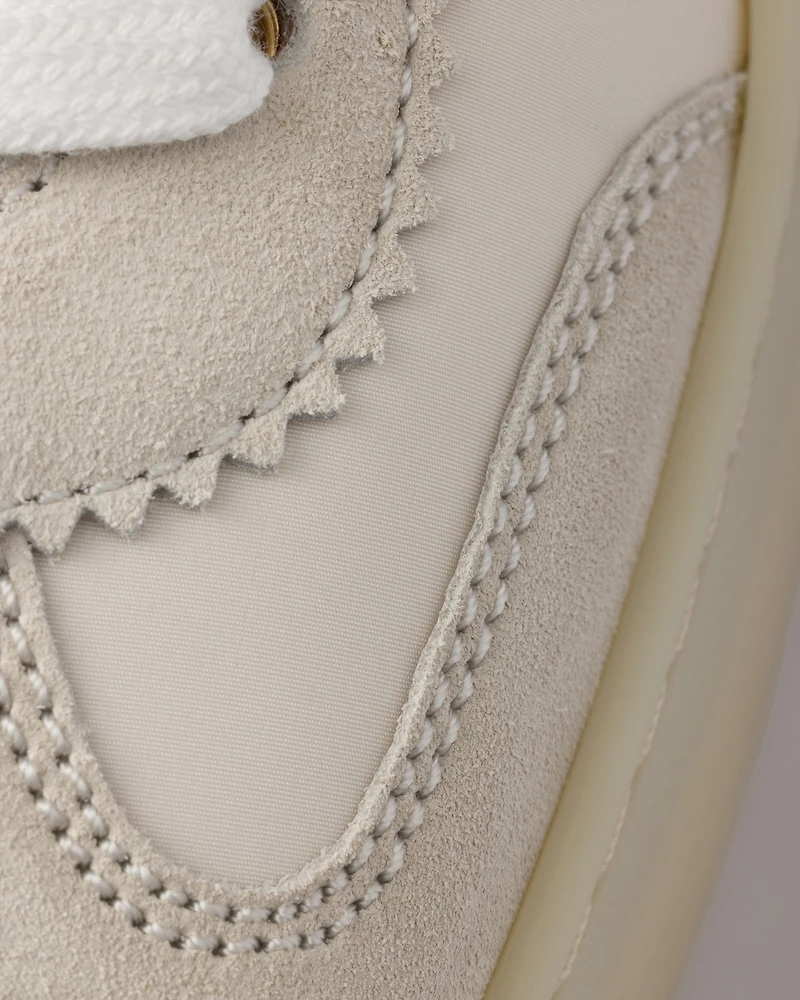 Downtown Bold nylon and suede sneakers