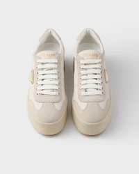 Downtown Bold nylon and suede sneakers