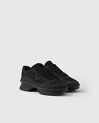 Re-Nylon and mesh fabric sneakers