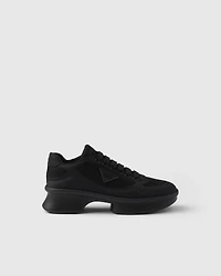 Re-Nylon and mesh fabric sneakers