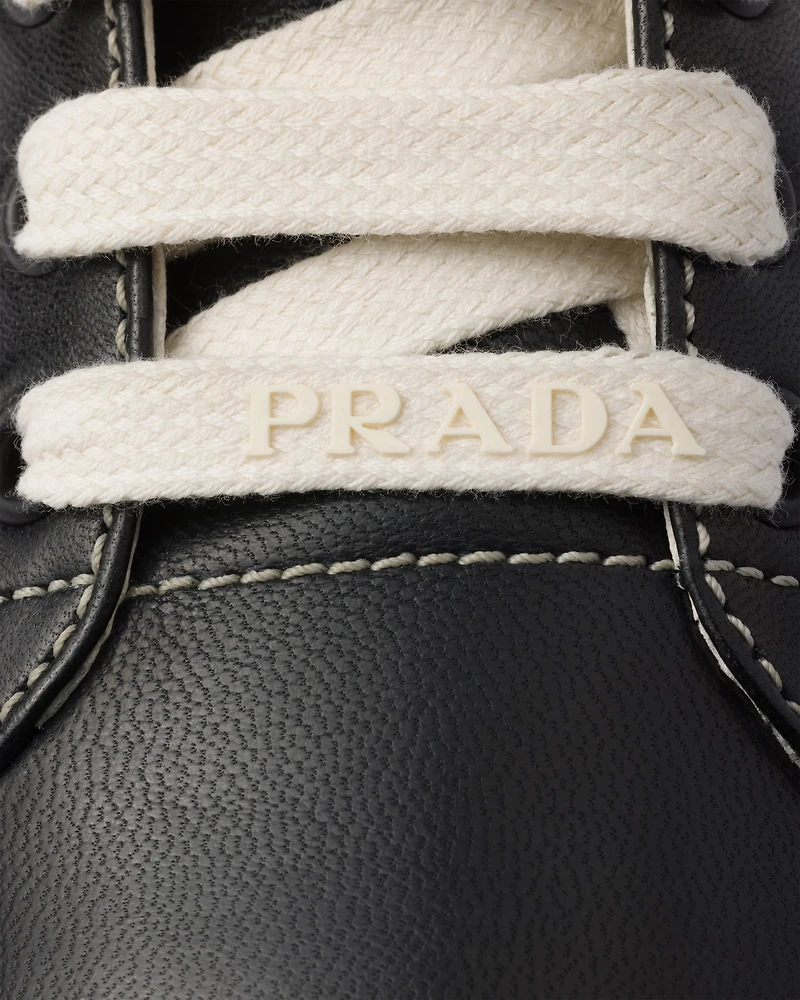 Nappa leather sneakers