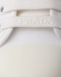 Cotton gabardine sneakers