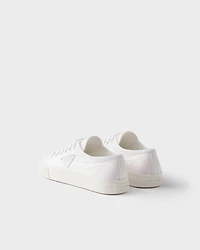 Cotton gabardine sneakers