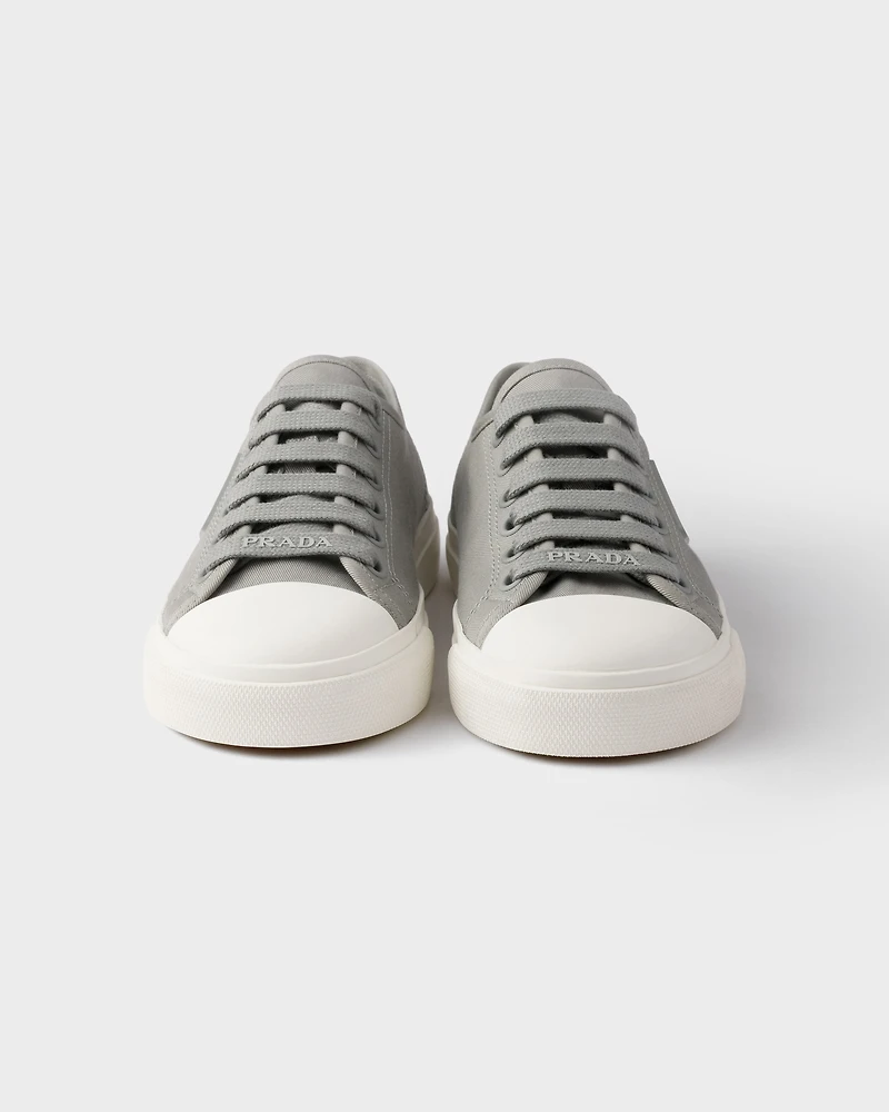 Cotton gabardine sneakers
