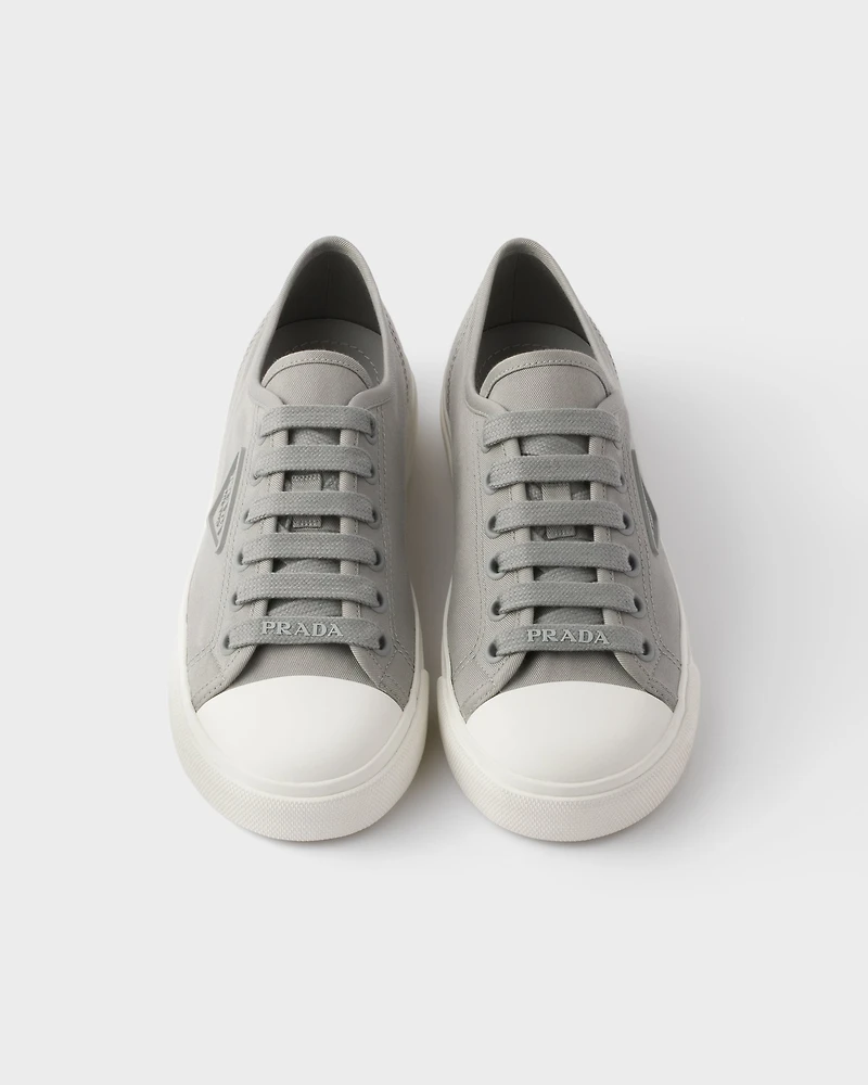 Cotton gabardine sneakers