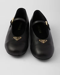 Nappa leather ballerinas