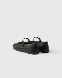 Nappa leather ballerinas