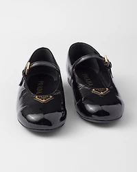 Naplak patent leather ballerinas