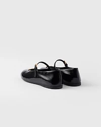 Naplak patent leather ballerinas