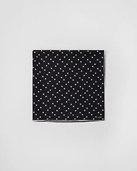 Printed silk twill scarf 90x90