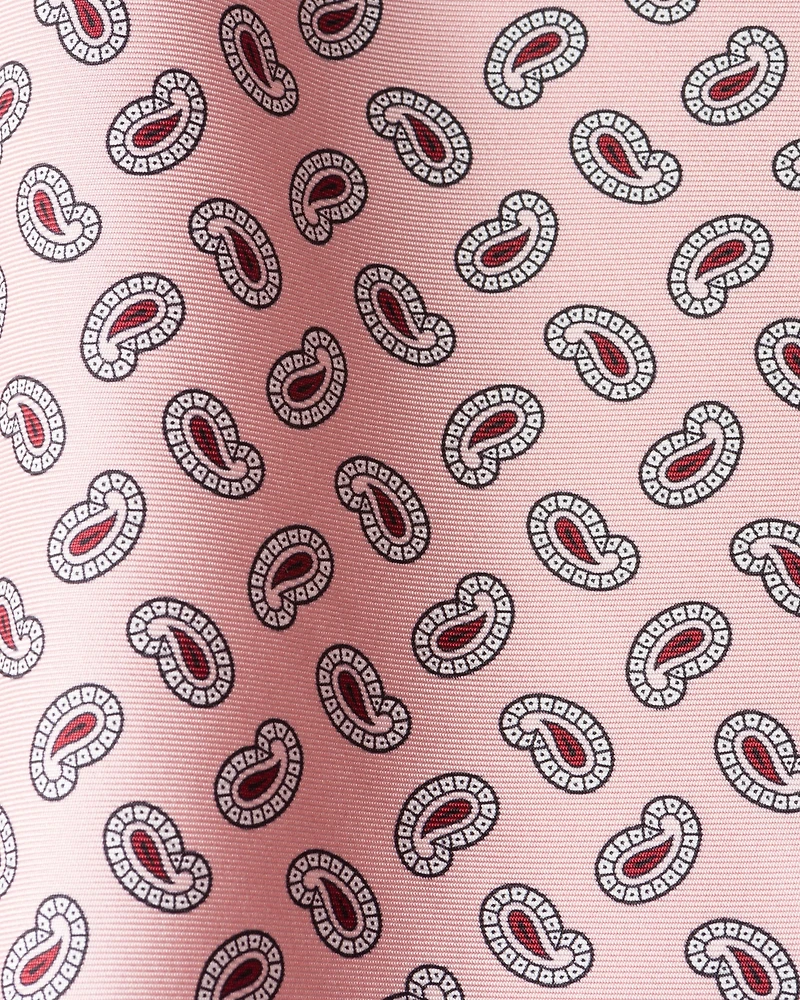 Printed silk twill scarf 55x55