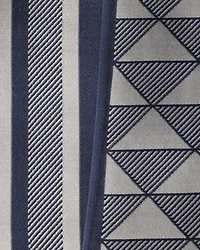Printed silk skinny scarf