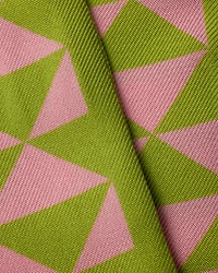 Printed silk twill skinny scarf