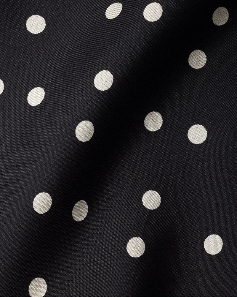 Printed silk twill scarf 65x65