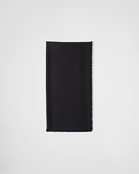 Symbole silk and wool jacquard shawl