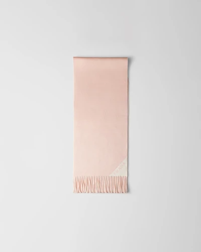 Double cashmere scarf