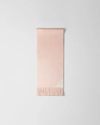 Double cashmere scarf