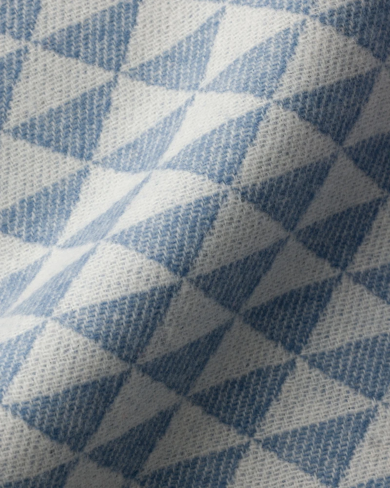 Symbole double wool and cashmere scarf