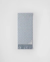 Symbole double wool and cashmere scarf