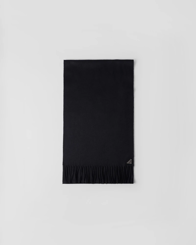 Silk and cashmere scarf