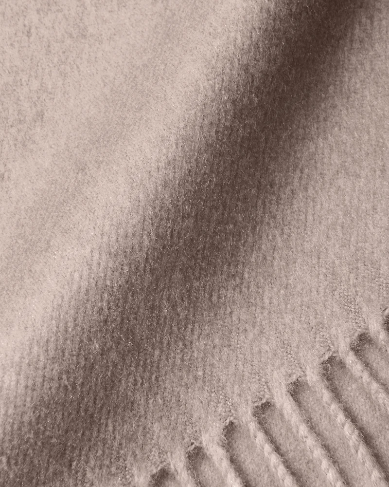Silk and cashmere scarf